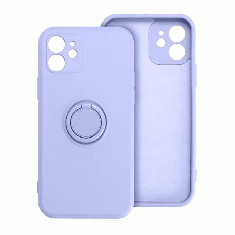 Futerał Silicone Ring Do Iphone 16 Pro Fioletowy