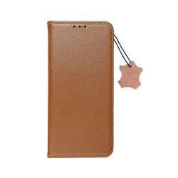 Kabura Smart Pro Book Skórzana Do Iphone 16 Pro Max Brązowy
