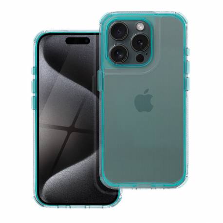 Futerał Matrix Clear Do Iphone 14 Pro Miętowy
