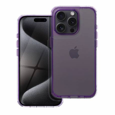 Futerał Matrix Clear Do Iphone 16 Pro Max Jasnofioletowy