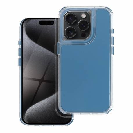 Futerał Matrix Do Iphone 15 Pro Max Niebieski