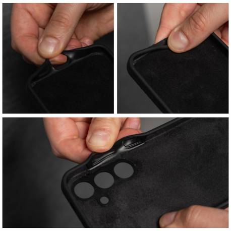 Futerał Silicone 2Mm Do Motorola G85 5G Czarny