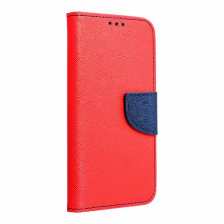 Kabura Fancy Book Do Iphone 16 Pro Czerwono Granatowy