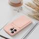 Futerał Card Case Do Iphone 15 Plus Różowy