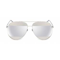 Okulary Lustrzane Aviatory - Srebrne Ok88Wz3