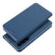 Kabura Luna Book Carbon Do Samsung A55 5G Niebieski