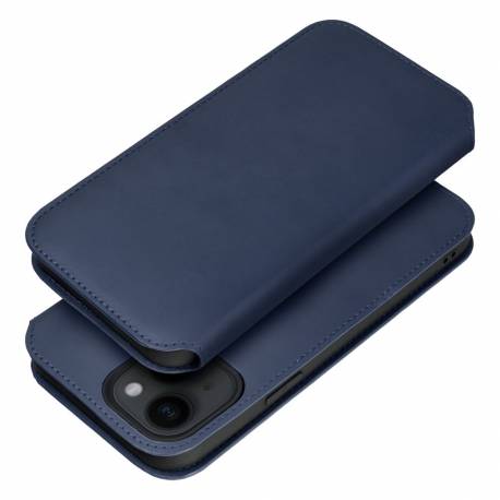 Kabura Dual Pocket Book Do Samsung S24 Fe Granatowy