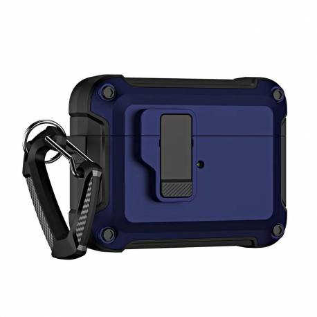 Pro Armour Airpods Case With Hook - Airpods 4 Navy