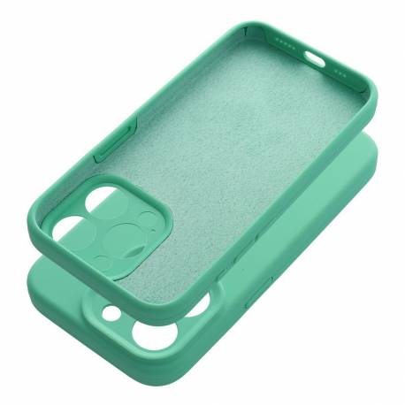 Futerał Silicone 2Mm Do Iphone 15 Pro Miętowy