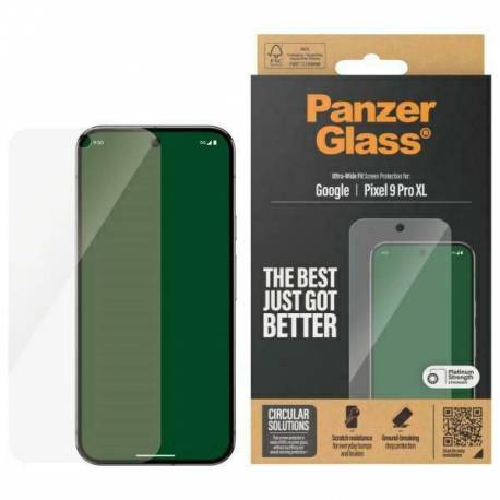 Szkło Hartowane Panzerglass Ultra-Wide Fit Screen Protection Na Google Pixel 9 Pro Xl - Przezroczyste