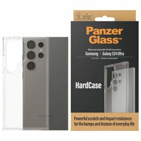 Etui Panzerglass Hardcase Military Grade Na Samsung Galaxy S24 Ultra - Przezroczyste