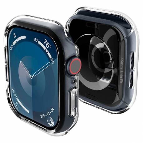 Etui Spigen Thin Fit Na Apple Watch 10 46 Mm - Przezroczyste
