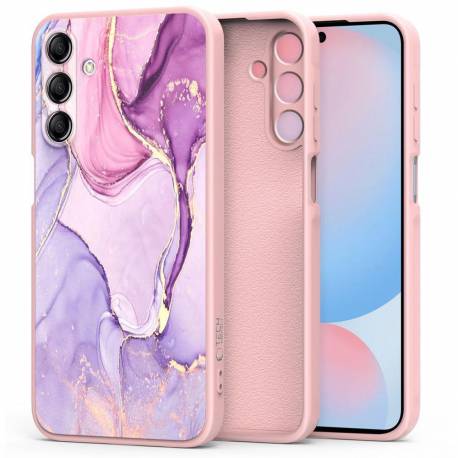 Etui Tech-Protect Icon Na Samsung Galaxy S24 Fe - Różowe