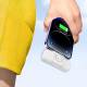 Mini Powerbank Wozinsky Wf16-Yls 5000Mah 15W Lightning Z Wbudowanym Kablem Usb-C I Ładowarką Do Apple Watch - Biały