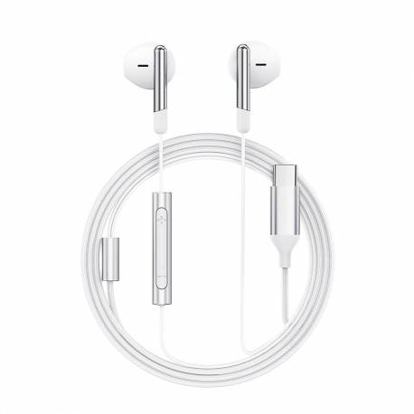 Słuchawki Acefast L3 Przewodowe Usb-C Z Mikrofonem - Białe