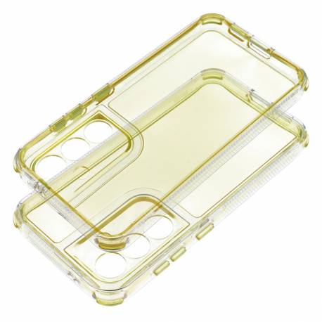 Futerał Matrix Clear Do Samsung S25 Żółty
