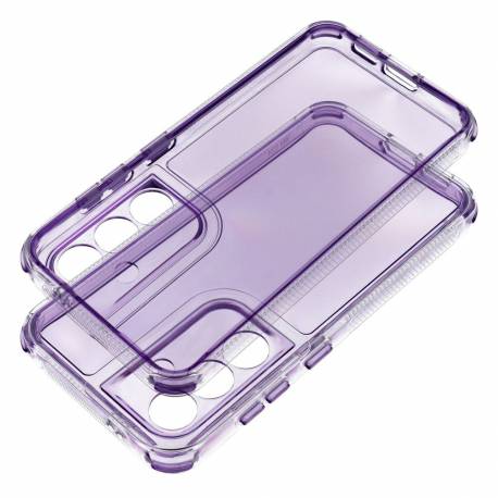 Futerał Matrix Clear Do Samsung S25 Plus Jasnofioletowy