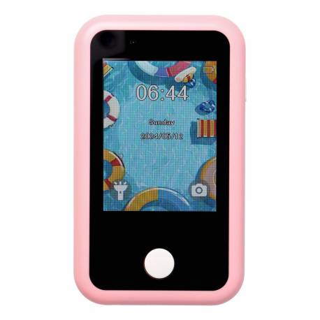 Telefon Do Gier Dla Dzieci Z Ekranem Dotykowym 2,8" Kdc-0027A Różowy