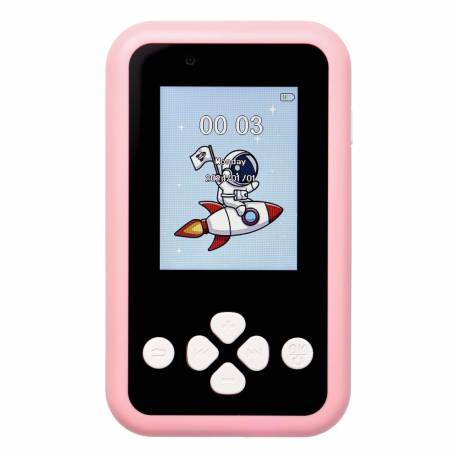 Telefon Do Gier Dla Dzieci Z Ekranem Ips 2,4" Z Przyciskami Kdc-0027A Różowy