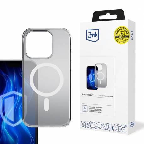 Etui 3Mk Frosty Magcase White Na Apple Iphone 13 Pro - Białe