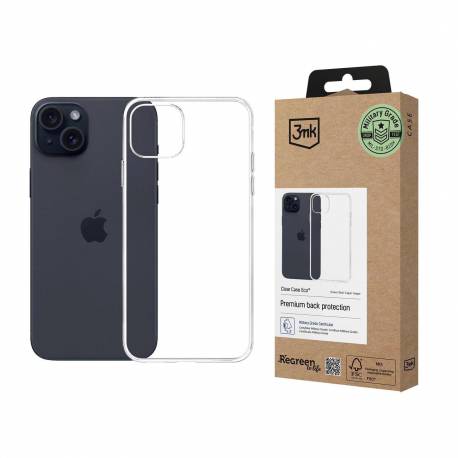 Etui 3Mk Clear Case Eco Na Apple Iphone 15 - Przezroczyste