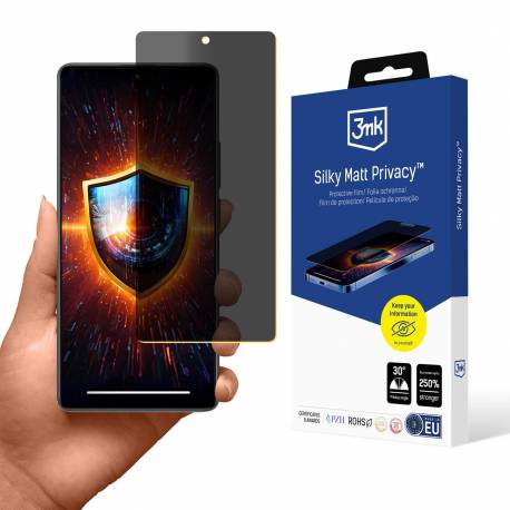 Folia Prywatyzująca 3Mk Silky Matt Privacy Na Xiaomi Redmi Note 13 Pro 4G