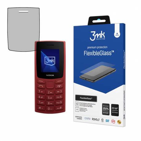 Szkło Hybrydowe 3Mk Flexibleglass Na Nokia 105 4G (2023)