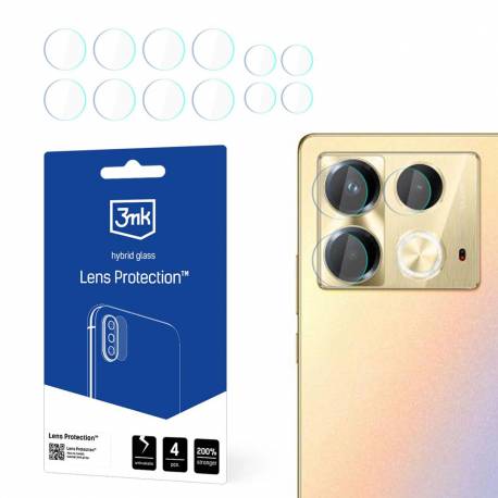 Szkło Na Aparat 3Mk Lens Protection™ Hybrydowe Na Infinix Note 40 - Przezroczyste