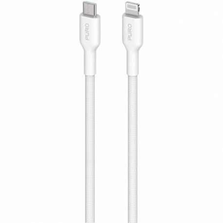 Kabel Puro Fabrik Usb-C - Lightning Z Mfi 1,2M - Biały