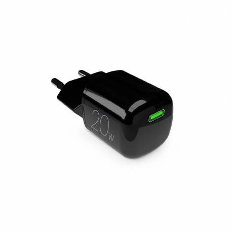 Ładowarka Sieciowa Puro 20W Gan Usb-C - Czarna