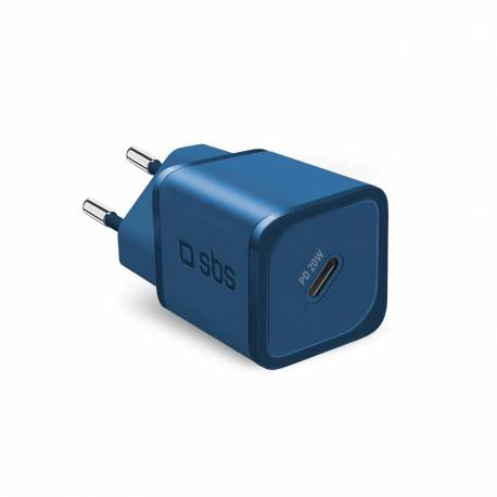 20W Gan Battery Charger - Ultra-Fast Charge With Power Delivery Blue