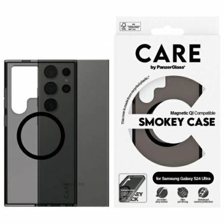 Etui Care By Panzerglass Flagship Qi Case Na Samsung Galaxy S24 Ultra - Czarne