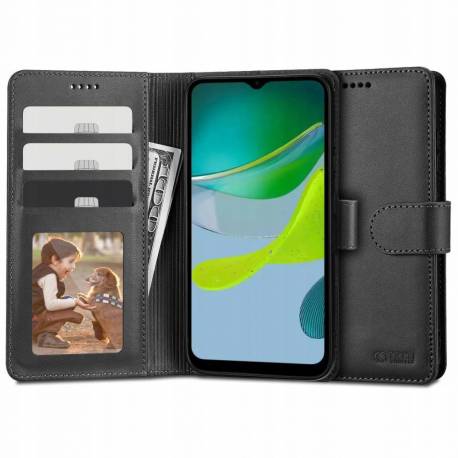 Etui Tech-Protect Wallet Na Motorola E13 - Czarne