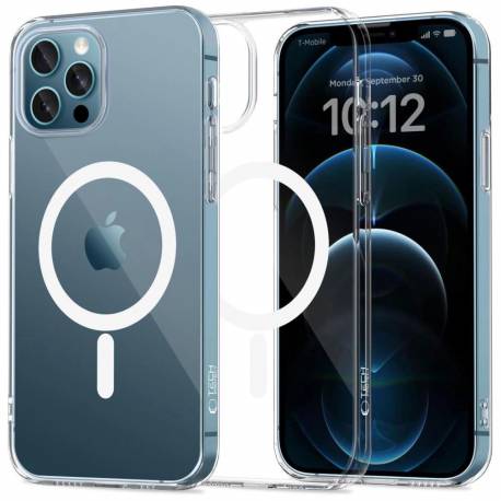 Etui Tech-Protect Flexair Magsafe Na Iphone 12 / 12 Pro - Przezroczyste