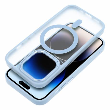 Futerał Matte Mag Cover Kompatybilny Z Magsafe Do Samsung S25 Ultra Niebieski