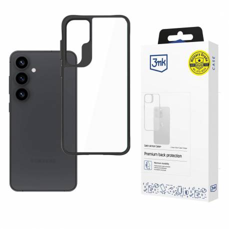 Etui 3Mk Satin Armor Case+ Na Samsung Galaxy S25 - Przezroczyste