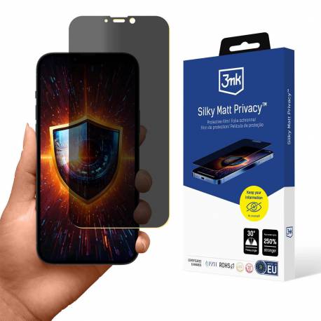 Folia Ochronna Prywatyzująca Matowa 3Mk Silky Matt Privacy Na Apple Iphone 14 Plus