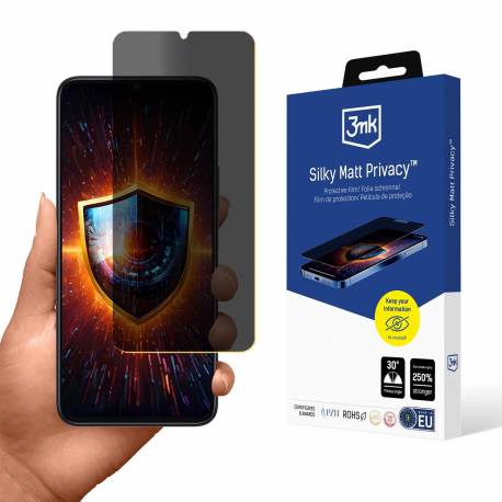 Folia Ochronna Prywatyzująca Matowa 3Mk Silky Matt Privacy Na Honor X6B