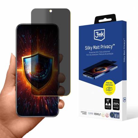 Folia Ochronna Prywatyzująca Matowa 3Mk Silky Matt Privacy Na Huawei Pura 70 Pro+