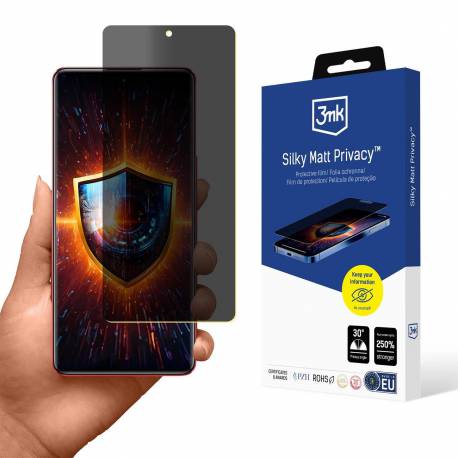 Folia Ochronna Prywatyzująca Matowa 3Mk Silky Matt Privacy Na Infinix Note 30 Vip