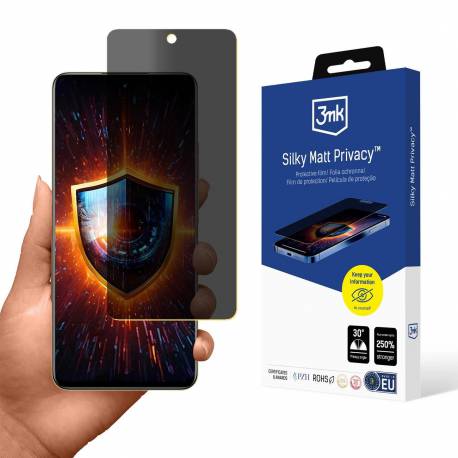Folia Ochronna Prywatyzująca Matowa 3Mk Silky Matt Privacy Na Realme 11