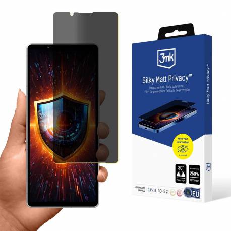 Folia Ochronna Prywatyzująca Matowa 3Mk Silky Matt Privacy Na Sony Xperia 5 V
