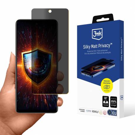 Folia Ochronna Prywatyzująca Matowa 3Mk Silky Matt Privacy Na Tecno Spark 20 Pro