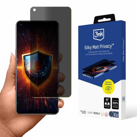 Folia Ochronna Prywatyzująca Matowa 3Mk Silky Matt Privacy Na Realme Gt Master