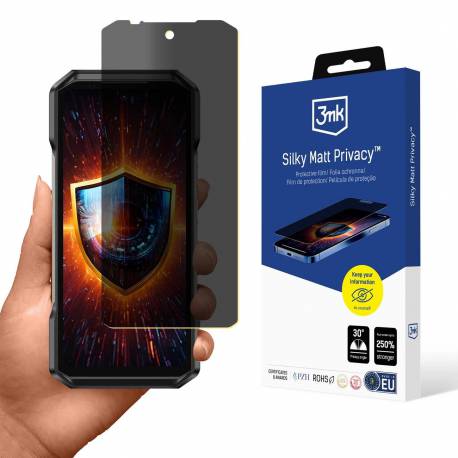 Folia Ochronna Prywatyzująca Matowa 3Mk Silky Matt Privacy Na Ulefone Armor 27 Pro
