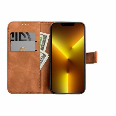 Kabura Tender Book Do Xiaomi Redmi Note 14 Pro 5G / 14 Pro Plus 5G Brązowy