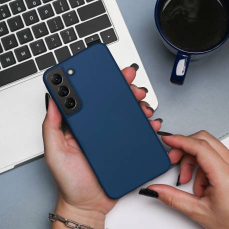 Futerał Silicone Do Samsung A56 5G Niebieski
