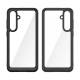 Etui Silikonowe Outer Space Case Z Żelową Ramką Do Samsung Galaxy S24 Fe - Czarne