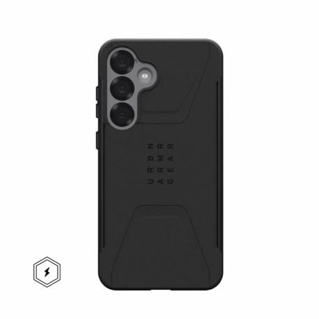 Uag Urban Armor Gear Futerał Civilian Pro Z Wbudowanym Modułem Magnetycznym Do Samsung S25 Plus 5G Black