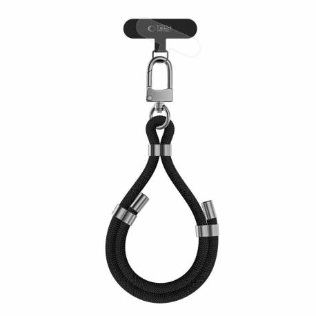 Pasek Tech-Protect C4S Rope Wrist Strap - Czarno-Szary